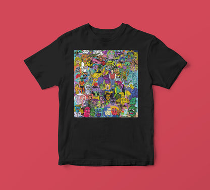 "LATENIGHTSKETCH 2020" Collage - T-Shirt