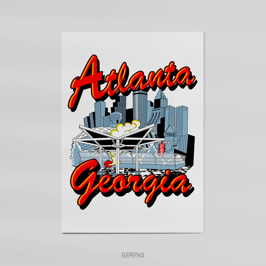 Atlanta, Georgia Print