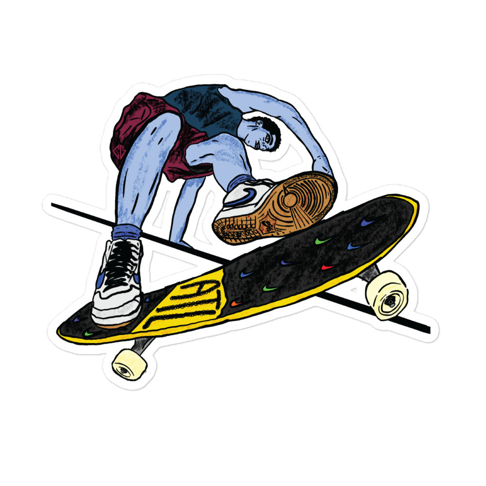 Skateboarding is the best sticker